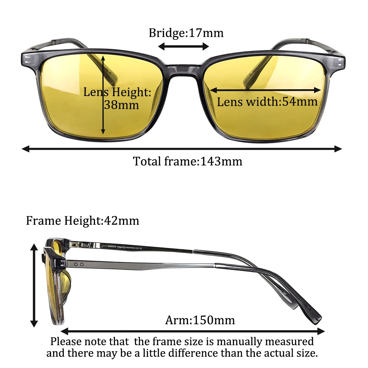 Kính Râm Nam Titan T1033 - Lái Xe, Câu Cá Ban Đêm