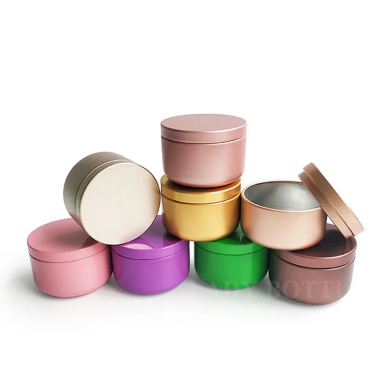 Wholesale 50ml Tea Can 53*37mm Coffee Powder Candle Sealed Aluminum Can Small Tea Can Aluminum Box Wholesale - Daisan Mart