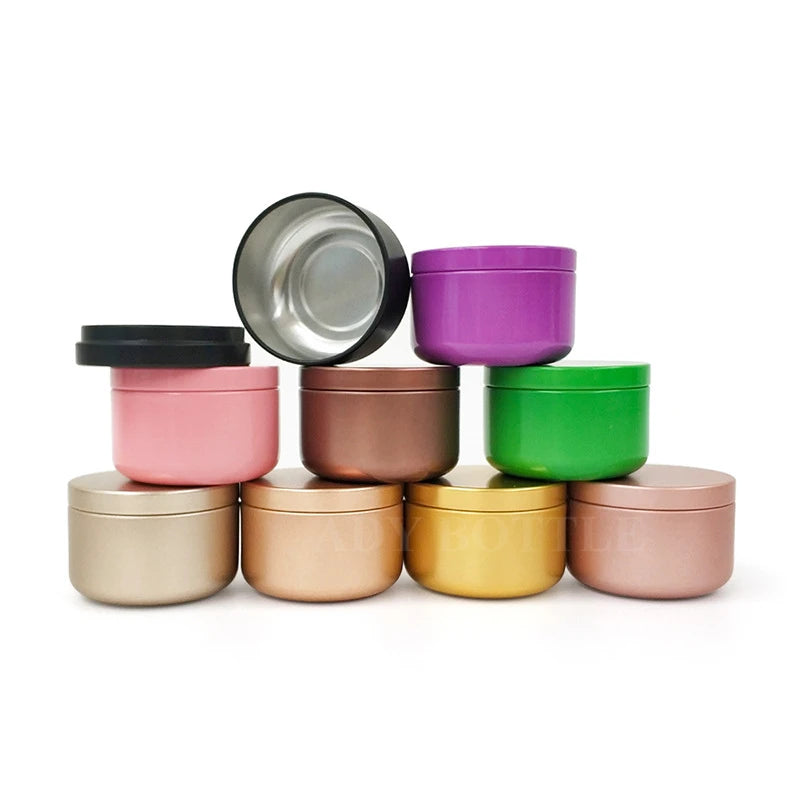 Wholesale 50ml Tea Can 53*37mm Coffee Powder Candle Sealed Aluminum Can Small Tea Can Aluminum Box Wholesale - Daisan Mart