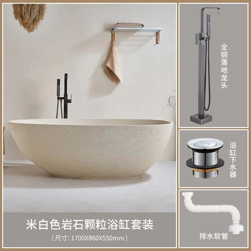 現代水療浴缸，附整合式便利儲物架