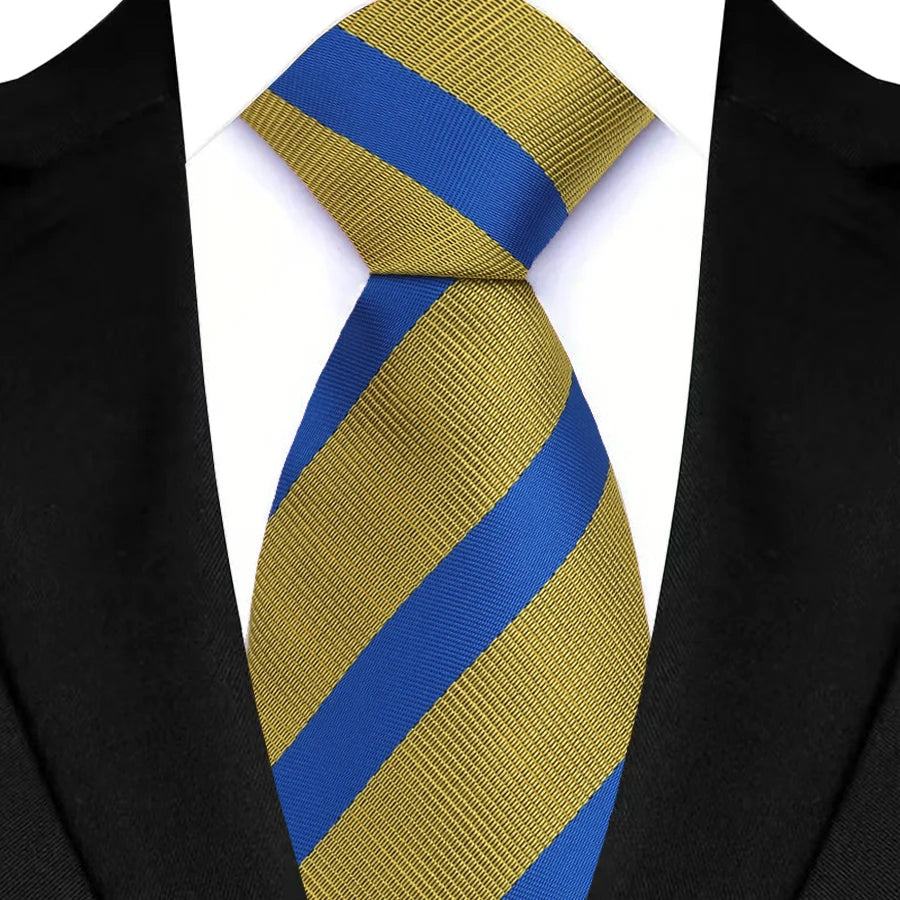 Cà vạt Nam Cổ điển 8cm Sọc Paisley Thời trang - Daisan Mart