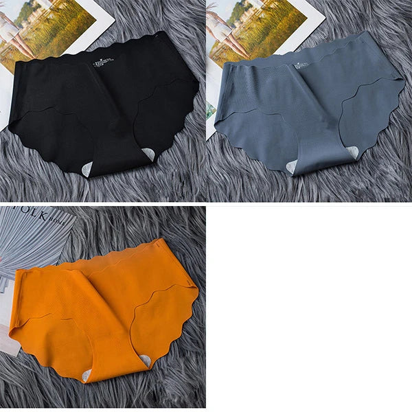 Quần Lót Nữ 3 Chiếc Lạnh Mát Co Giãn Không Đường May - Daisan Mart