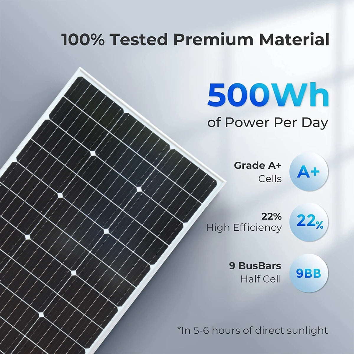 XINPUGUANG Rigid Glass Solar Panel Monocrystalline 10W 25W 50W 100W 200w Power Generation PV Panel charge  paneles solares - Daisan Mart