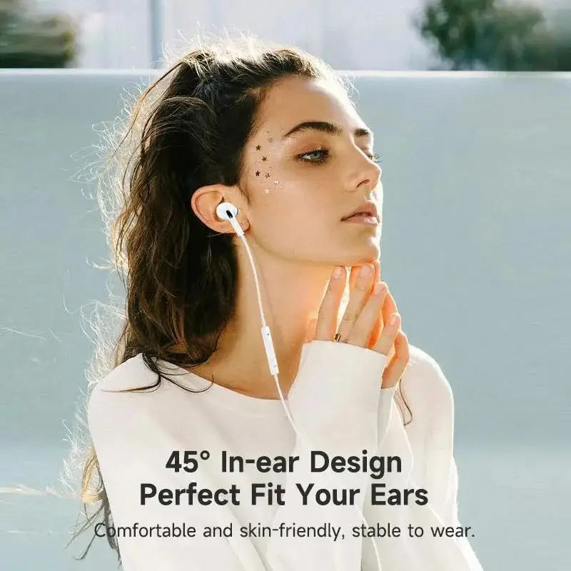 For iPhone Original  Earphones For iPhone 14 13 12 11 Pro Max Mini 8 7 6s Plus X XS XR SE in-ear  Wired Earbuds - Daisan Mart
