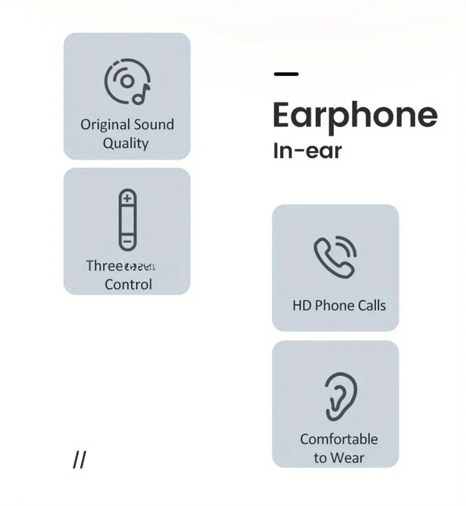 For iPhone Original  Earphones For iPhone 14 13 12 11 Pro Max Mini 8 7 6s Plus X XS XR SE in-ear  Wired Earbuds - Daisan Mart