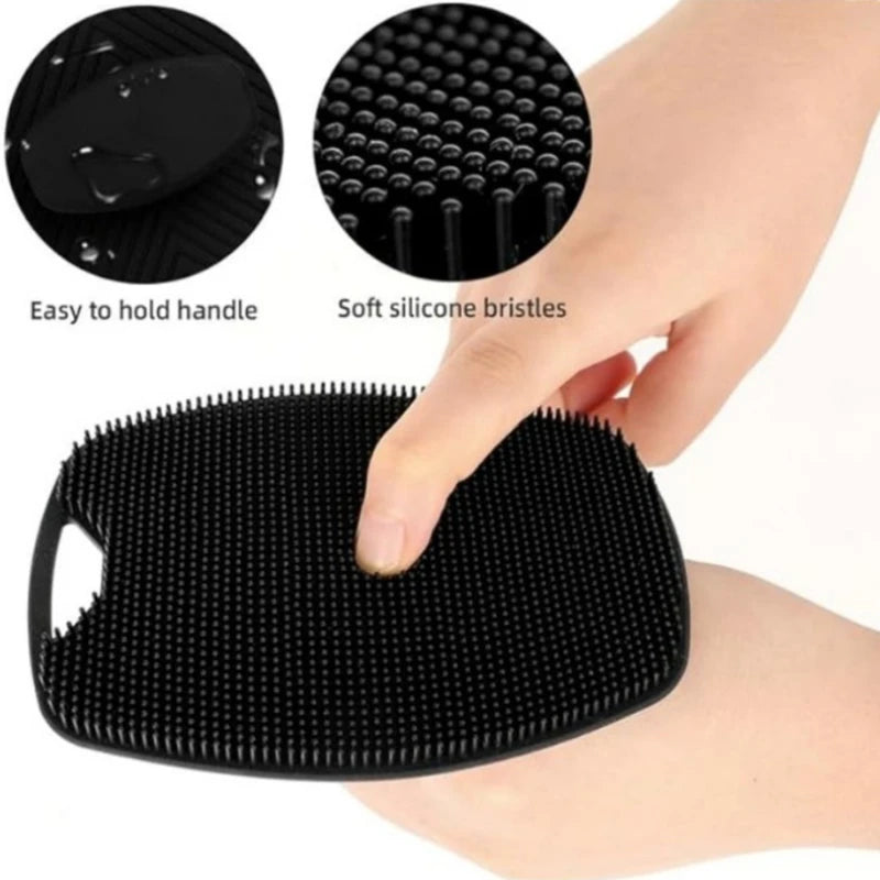 Soft Silicone Bath Brush Massage Exfoliation