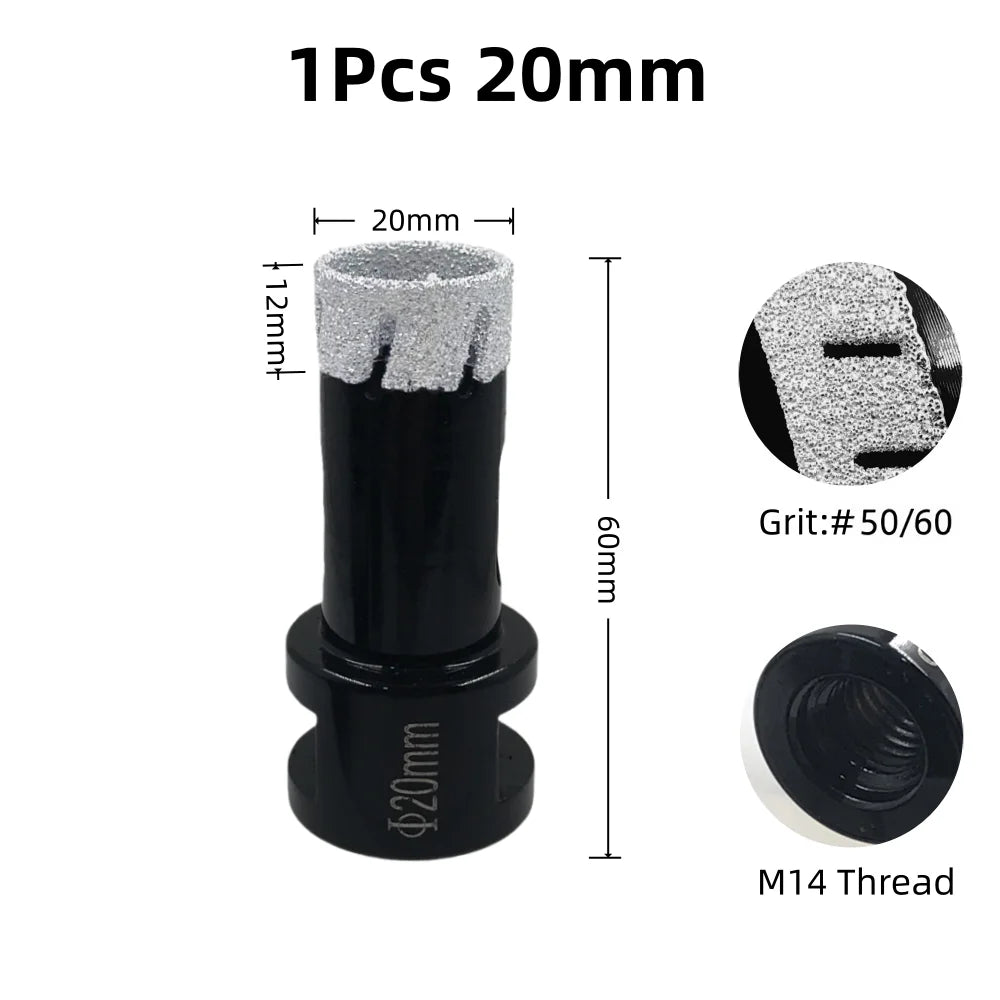 Mũi khoan nghiêng sắc bén 6-100mm cho đá và gạch. - Daisan Mart