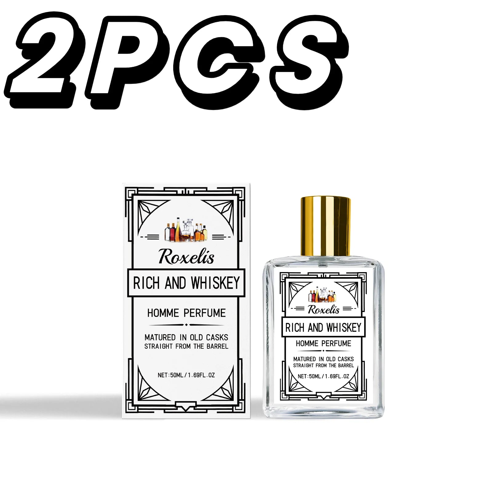 Nước Hoa Nam Roxelis Whisky Lịch Lãm Lâu Phai - Daisan Mart