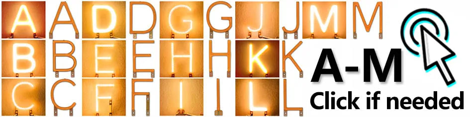 Bóng LED Số 0-9 Trang Trí Noel, Tiệc & DIY Thư Yêu - Daisan Mart