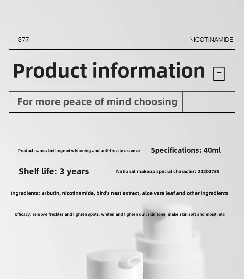 Serum Làm Sáng Da Mờ Nám Tàn Nhang Niacinamide 50ml - Daisan Mart