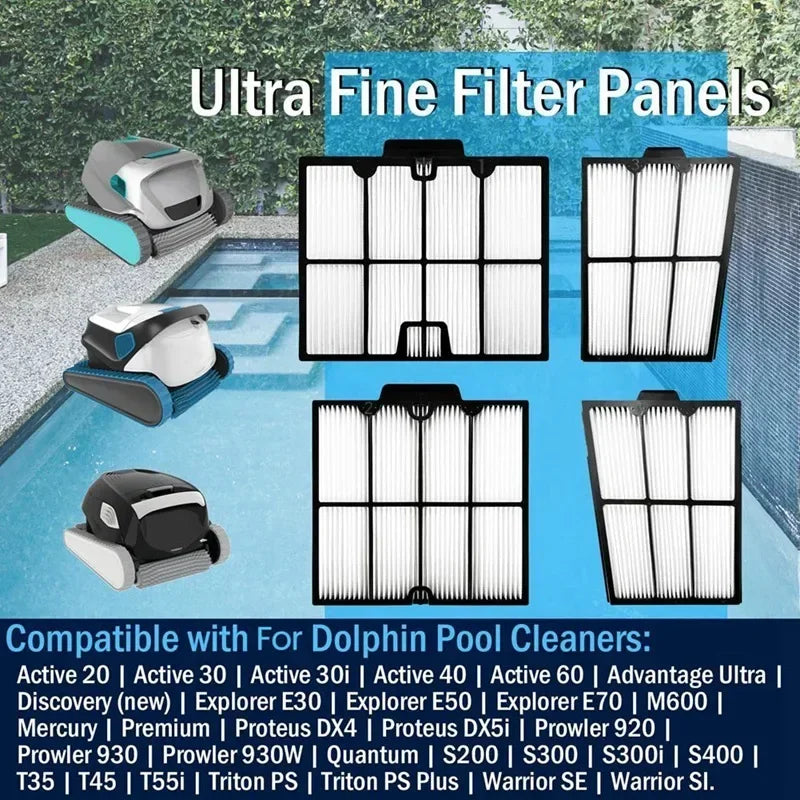 9991467-R4 Filter Cartridge for Dolphin Robotic Pool Cleaner Dolphin S200 Proteus DX4 Active 20 30 M600 S300i Explorer E30 - Daisan Mart