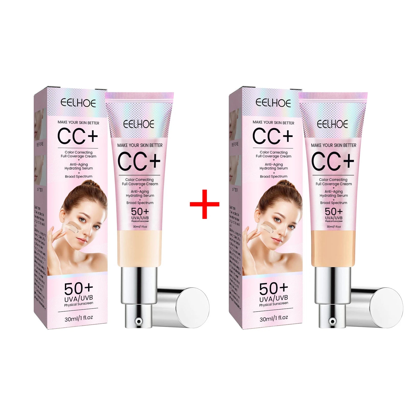 Kem Nền CC Tự Nhiên Che Phủ Dưỡng Ẩm Lâu Trôi - Daisan Mart