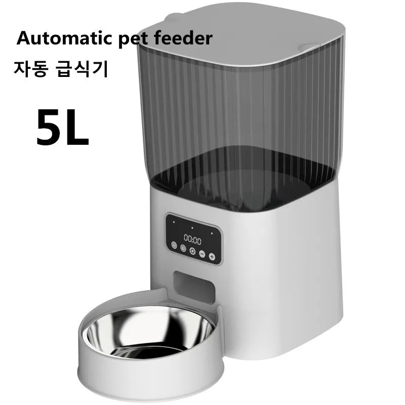 Pet Automatic Feeder Dog Feeding And Water Dog Accessories Cat Drinking Water Flowing Water Without Inserting Electric Kettle - Daisan Mart