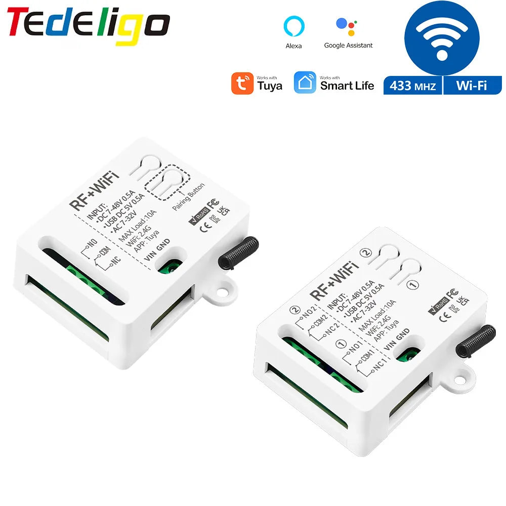 Công Tắc Thông Minh Tuya 5V-48V Điều Khiển Từ Xa - Daisan Mart