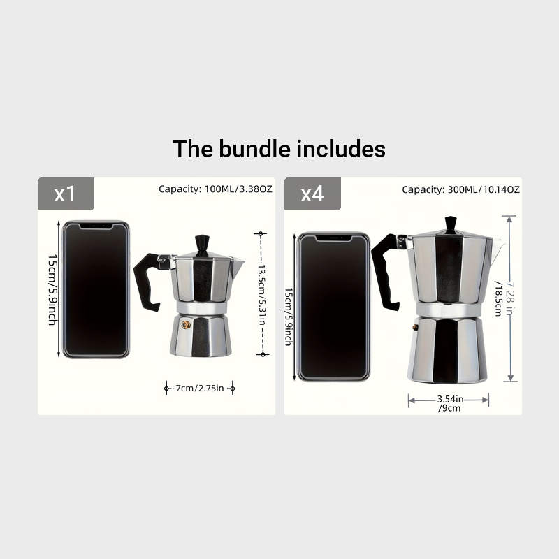 Octagonal Italian Coffee Pot – European Style