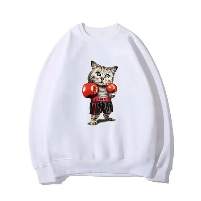 Áo hoodie unisex in hình anime hài hước cotton freesize - Daisan Mart