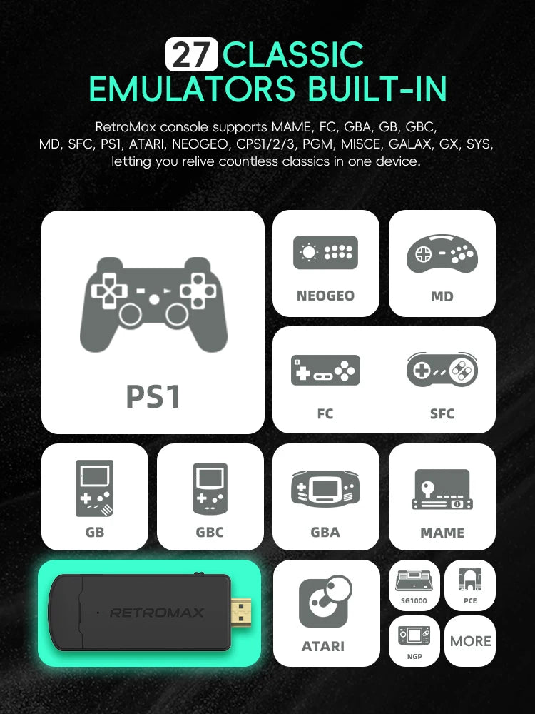 Tay Cầm Arcade Không Dây DATA FROG Y3A Max Đa Nền Tảng - Daisan Mart