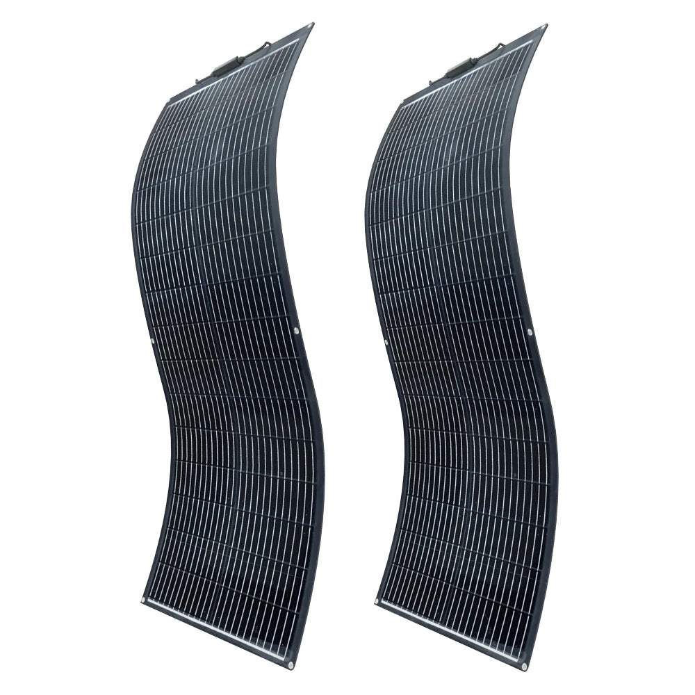Solar panel  200W / 100W Solar Panels module 100 Watt Or 200 Watt Monocrystalline Cell For Car Boat Home RV charger battery - Daisan Mart