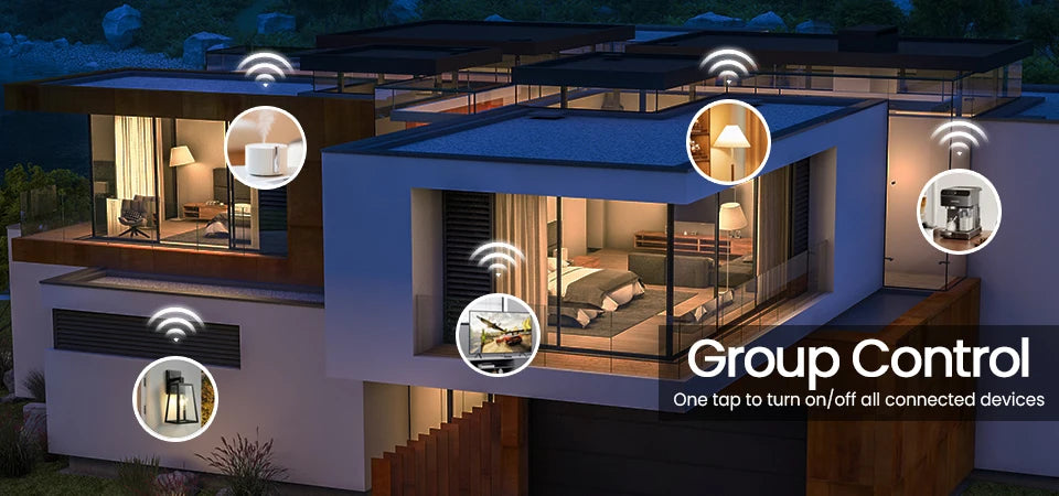 Ổ Cắm WiFi Thông Minh BSD60 - Điều Khiển Từ Xa EU - Daisan Mart