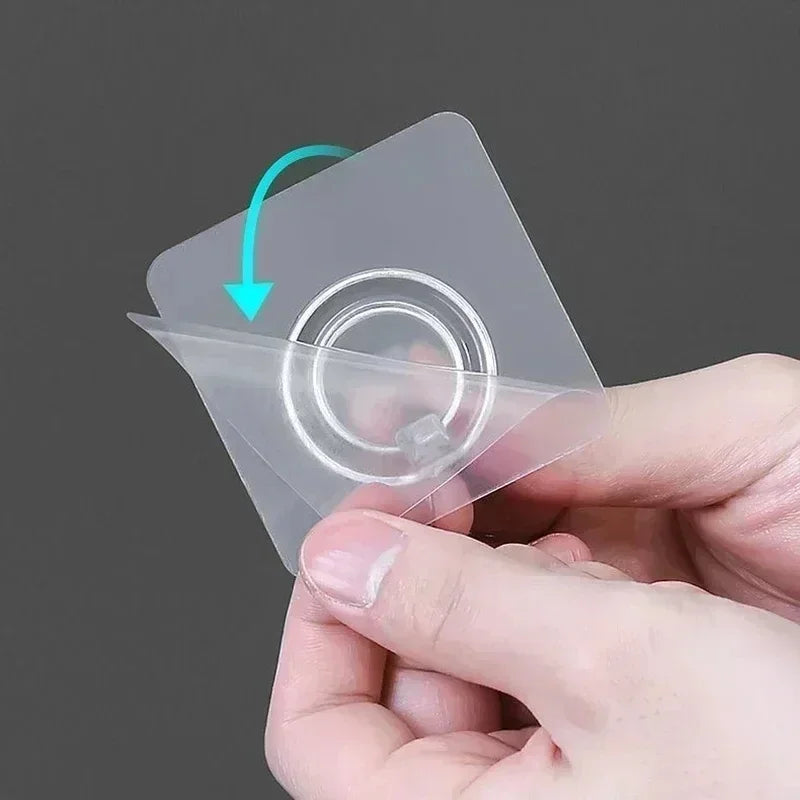 Móc Dán Tường Trong Suốt Chịu Lực Đa Năng 1-20pcs - Daisan Mart