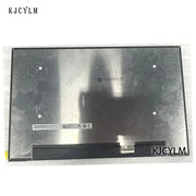 Mặt sau của màn hình LCD bằng kim loại với các lỗ bắt vít và nhãn mã vạch.