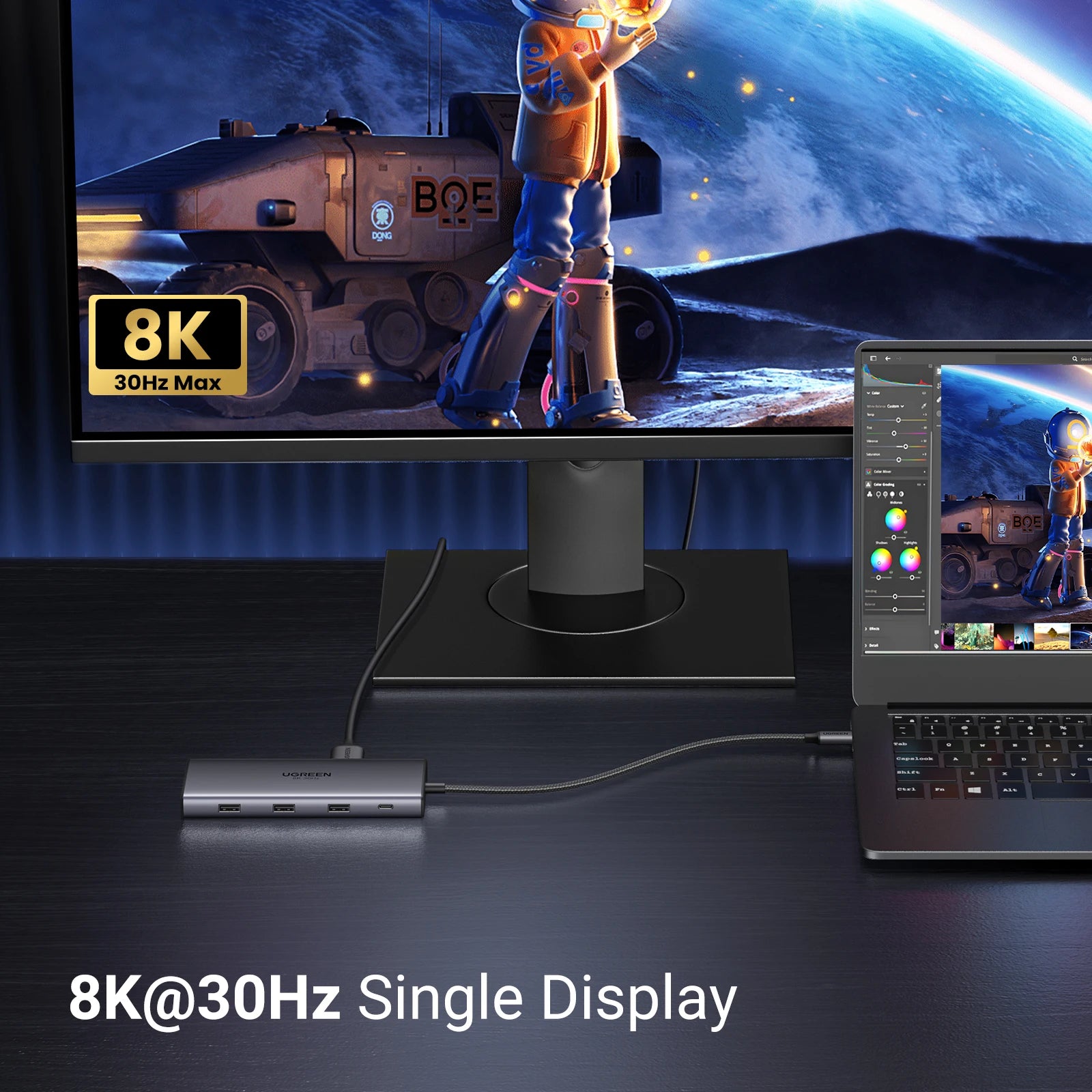 UGREEN HUB Đa Năng 10in1 USB-C 8K cho MacBook - Daisan Mart