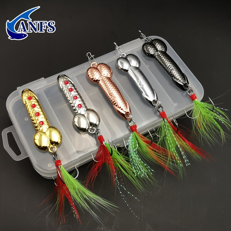 VIB Metal Fishing Lures - Set of 2/5 Cool Artificial Lures