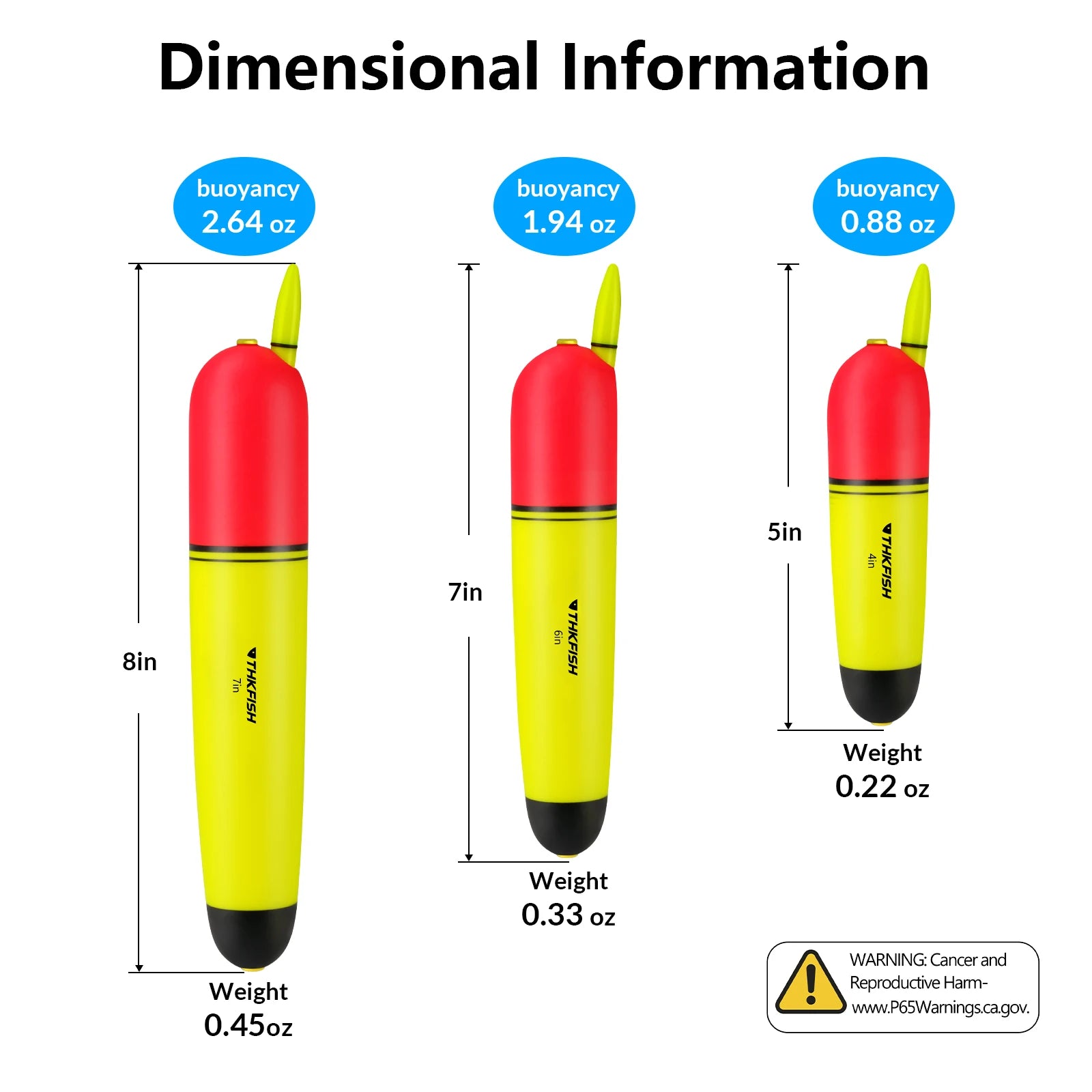 Phao Câu Đêm LED THKFISH - Bộ 2 Chiếc Phát Sáng - Daisan Mart