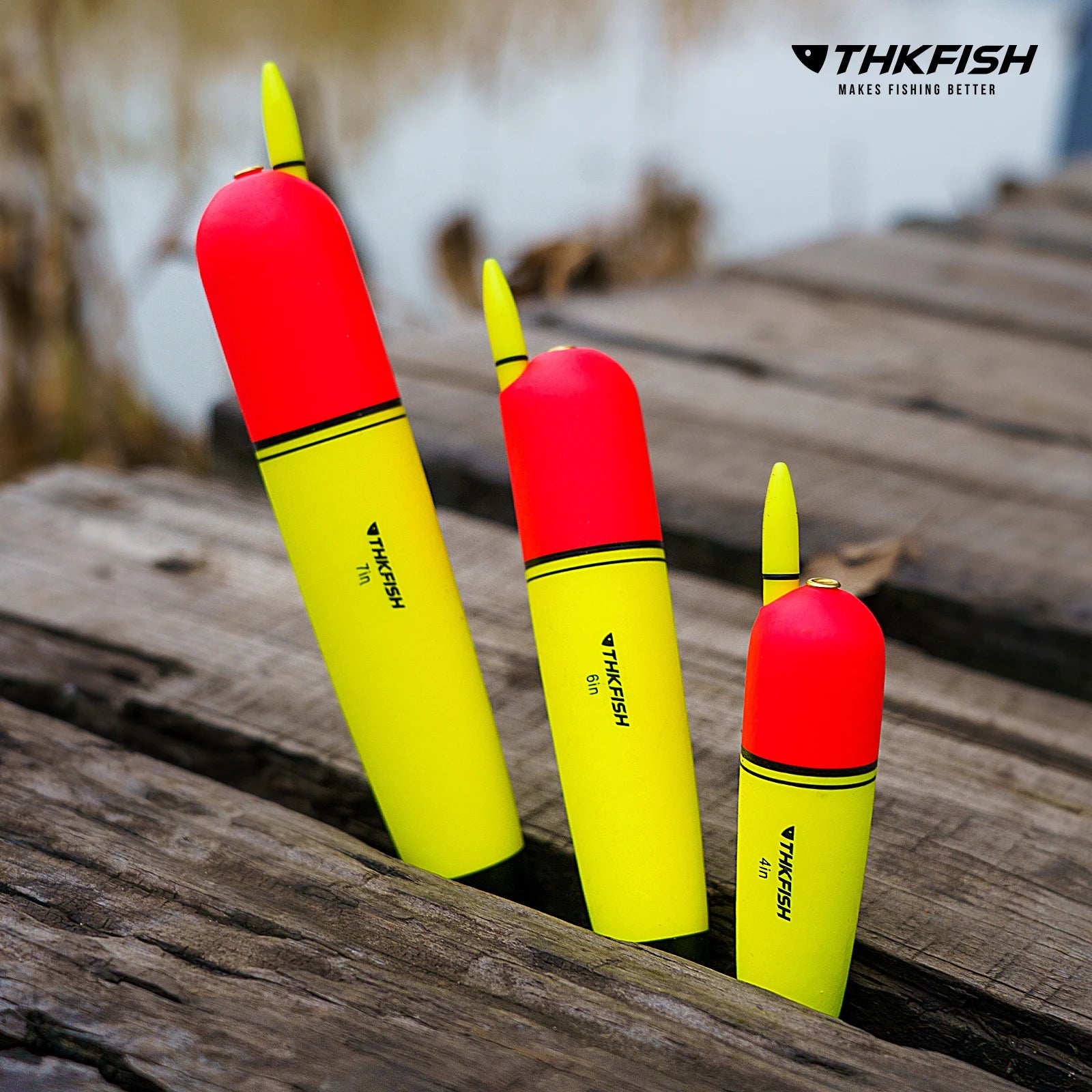 Phao Câu Đêm LED THKFISH - Bộ 2 Chiếc Phát Sáng - Daisan Mart