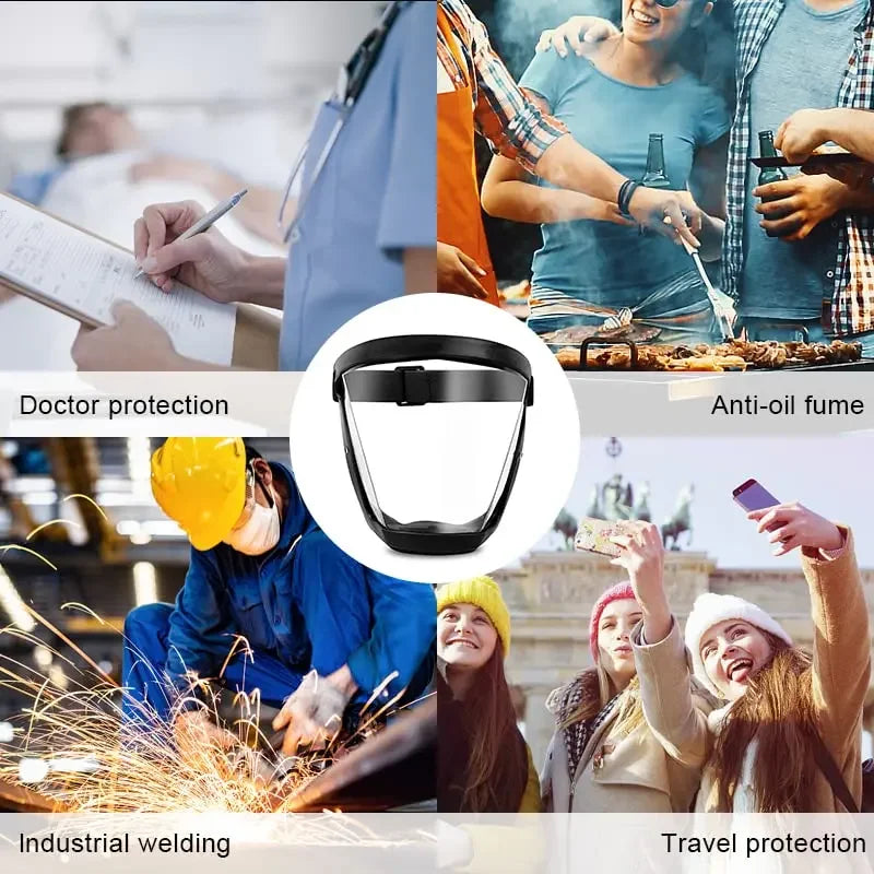 Mặt Nạ Bảo Vệ Trong Suốt Chống Nước Ngoài Trời