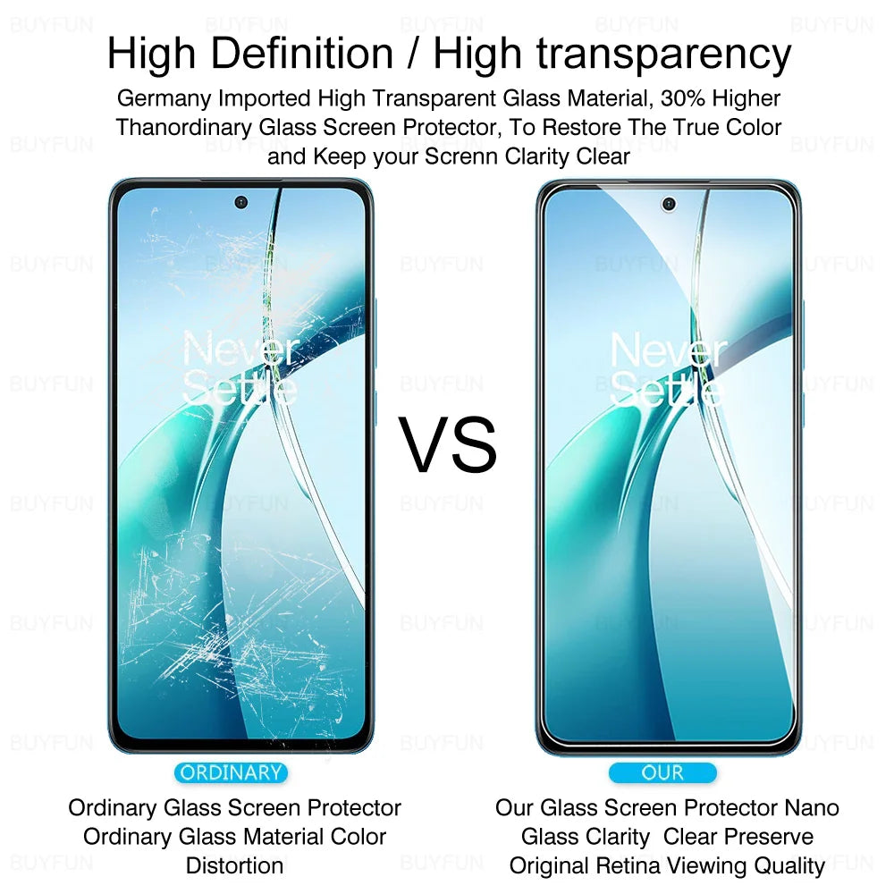 Nord CE4 Lite Glass 8To1 Camera Tempered Glass For OnePlus NordCE4 CE4Lite CE 4 Light NordCE4Lite 5G Phone Lens Screen Protector - Daisan Mart