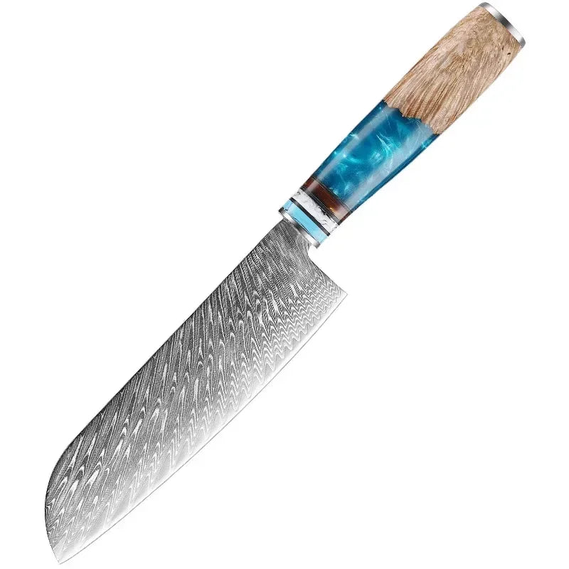Bộ Dao Bếp Damascus Nhật Bản - Sắc Bén, Đa Năng - Daisan Mart