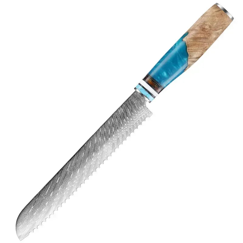 Bộ Dao Bếp Damascus - Sắc Bén Đa Năng Nhật Bản - Daisan Mart