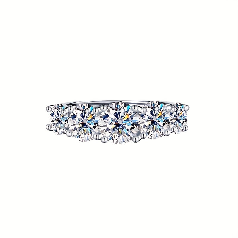 Nhẫn Nữ 3.6ct - Bạc 925 Cao Cấp, Quà Tặng Sang Trọng - Daisan Mart