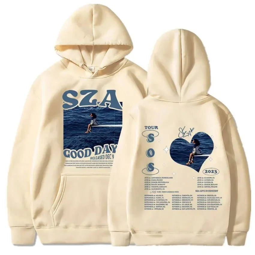 Áo Hoodie Unisex SZA SOS Good Days Thời Trang Đôi - Daisan Mart