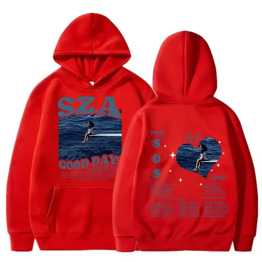 Áo Hoodie Unisex SZA SOS Good Days Thời Trang Đôi - Daisan Mart