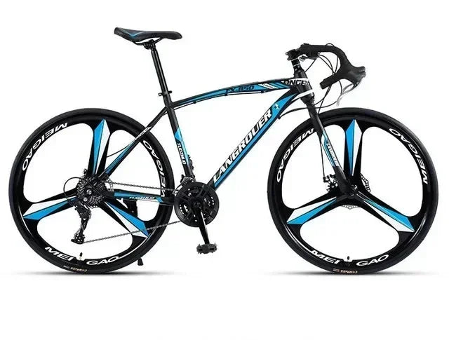 27/30 speed  Bending Road Bike 700C Variable Speed Adult Male Female Student Dual Disc Brake Bike Racing mountainbike