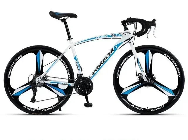 27/30 speed  Bending Road Bike 700C Variable Speed Adult Male Female Student Dual Disc Brake Bike Racing mountainbike