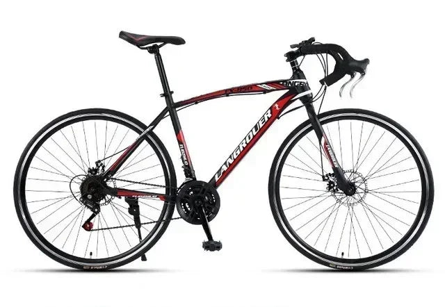 27/30 speed  Bending Road Bike 700C Variable Speed Adult Male Female Student Dual Disc Brake Bike Racing mountainbike