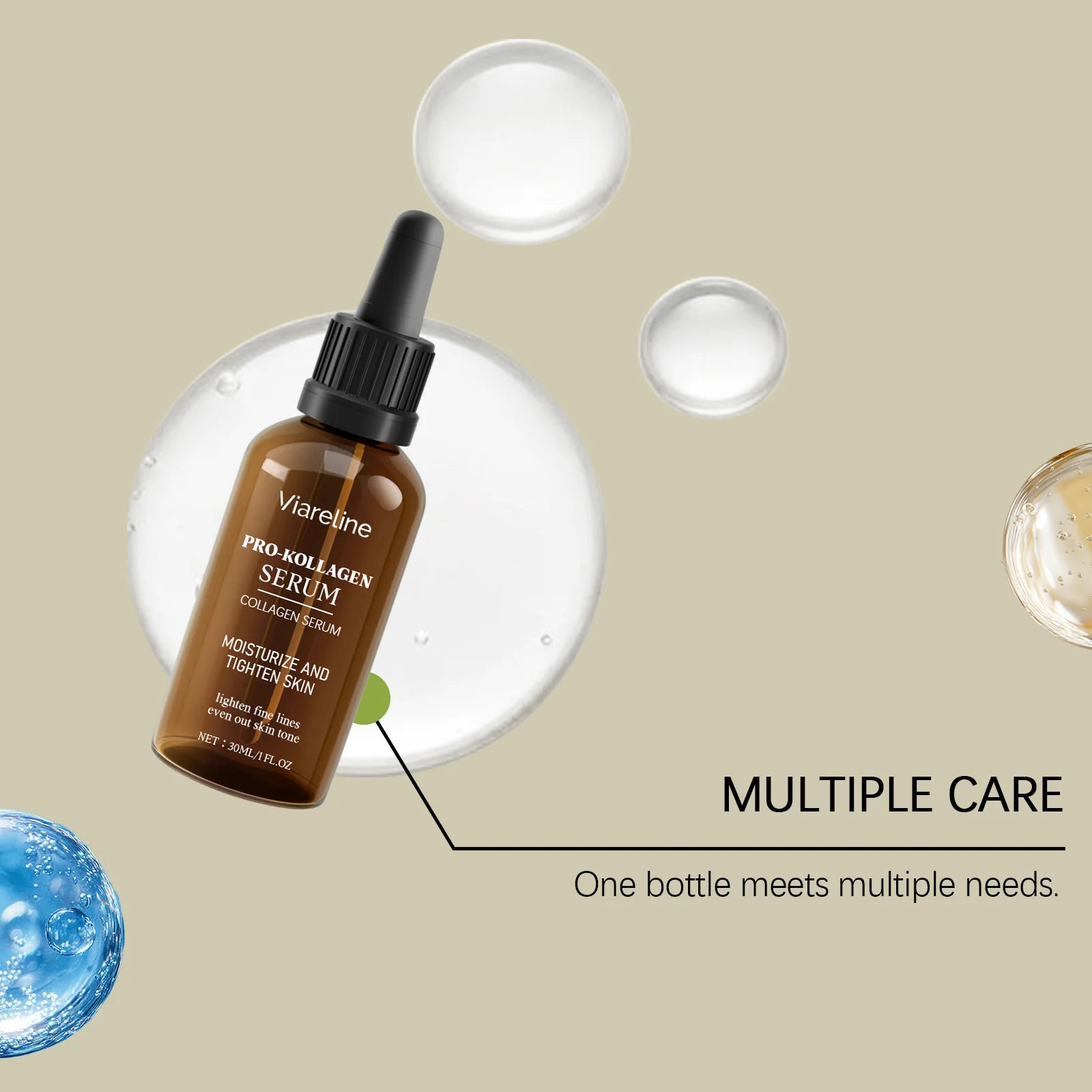 Facial Care Serum for Daily Use Hydrates Moisturizes &amp; Nourishes Facial Skin Supports Plump Radiant Complexion for Facial Care