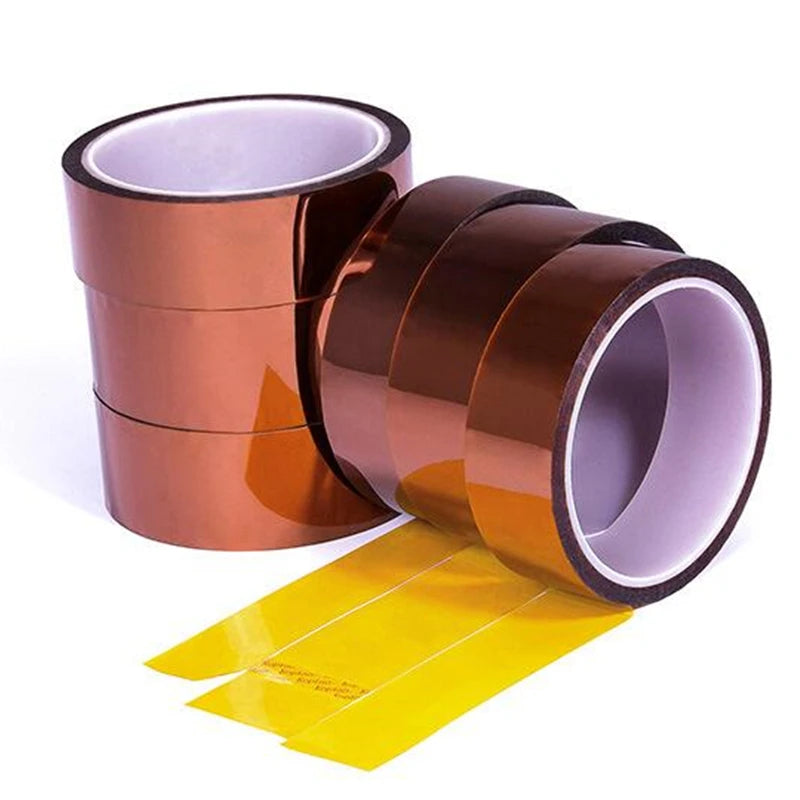 3-30mm Kapton Tape Polyimide Adhesive Insulating capton tape Electric insulating Heat Tape For PCB insulation  Protection - Daisan Mart
