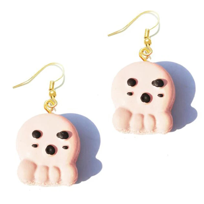 Bông Tai Resin Handmade Hình Bánh Ngọt Dễ Thương - Daisan Mart
