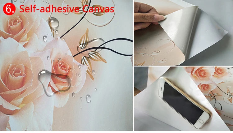 Chinese Style Hand Painted Flower And Bird Sofa TV Background 3D Photo Wallpaper Modern Bedroom Living Room Mural Wall Covering - Daisan Mart