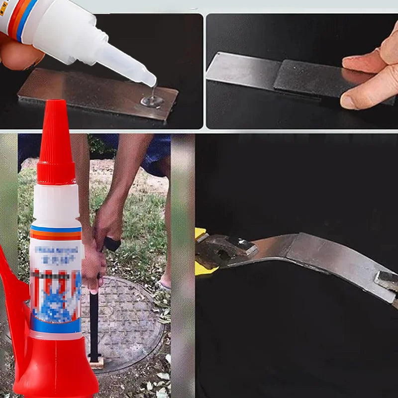 50ml Welding Adhesive Powerful Welding Repair Glue Universal Quick-drying Sealer Liquid Welding Filler for Wood Metal Plastic - Daisan Mart