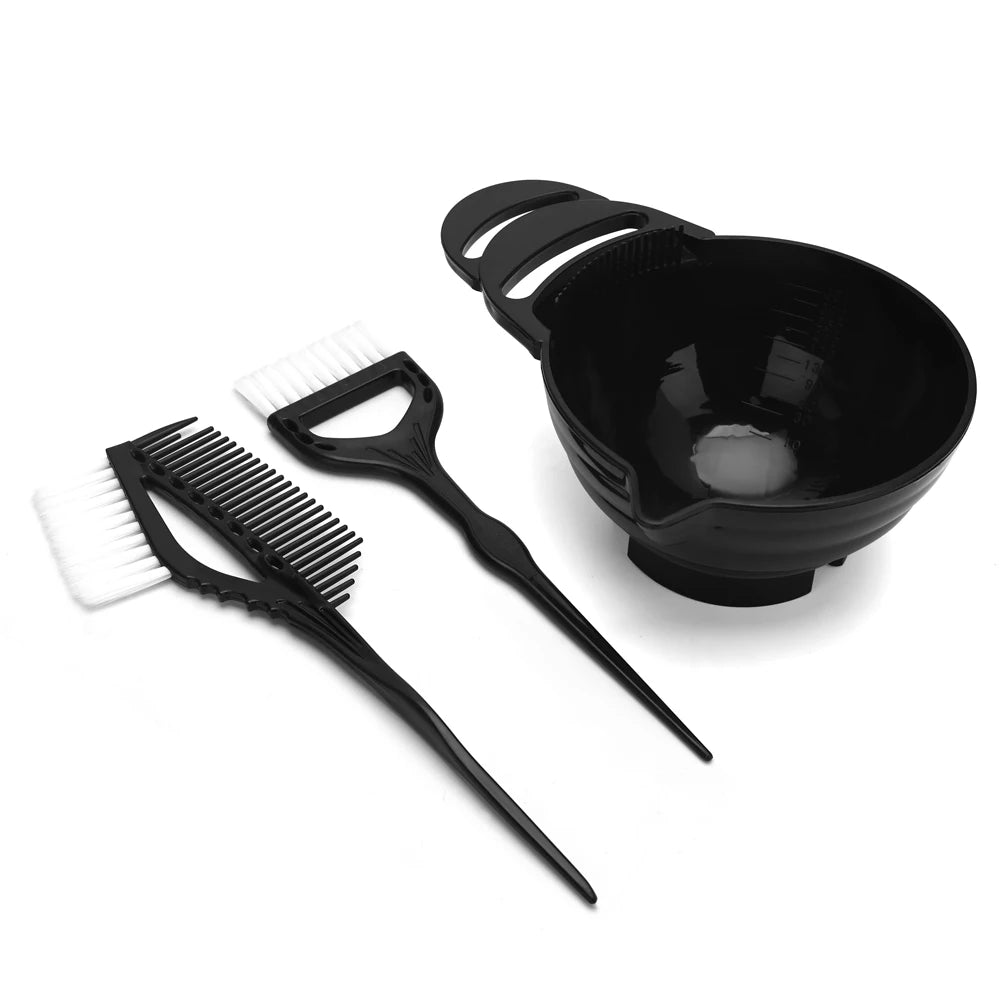 染髮組：碗、梳子、刷子，在家即可使用