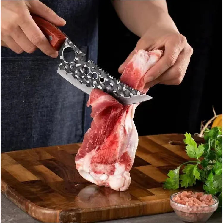 Đao Rèn Tay Đa Năng - Dao Chặt, Lọc, Sơ Chế Thực Phẩm - Daisan Mart