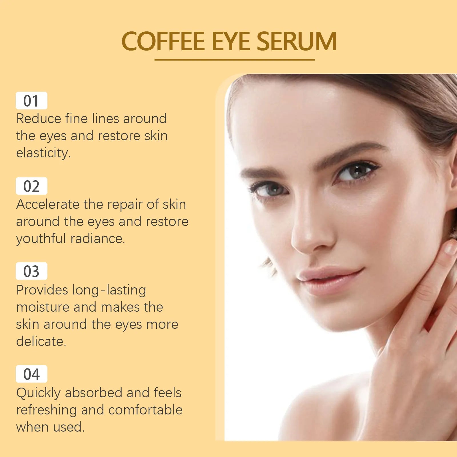 Serum Lăn Mắt Chống Nhăn Giảm Thâm Bọng Collagen - Daisan Mart