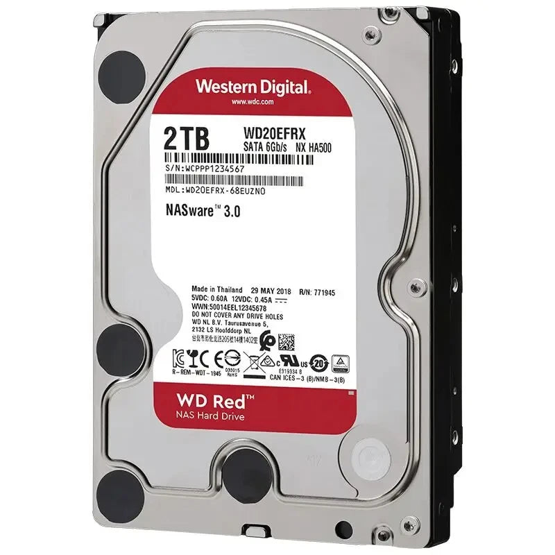 Ổ Cứng WD Red 4TB NAS 3.5 SATA 64MB Cache Chính Hãng - Daisan Mart
