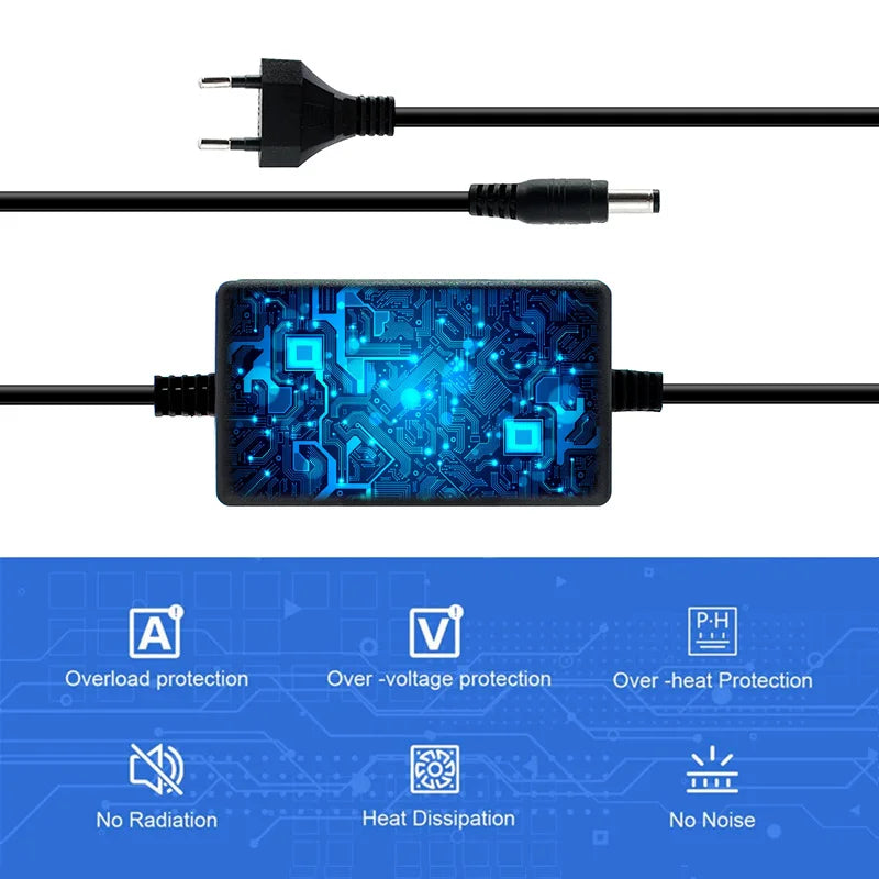 Nguồn chuyển đổi đa năng AC-DC 3-24V có màn hình hiển thị