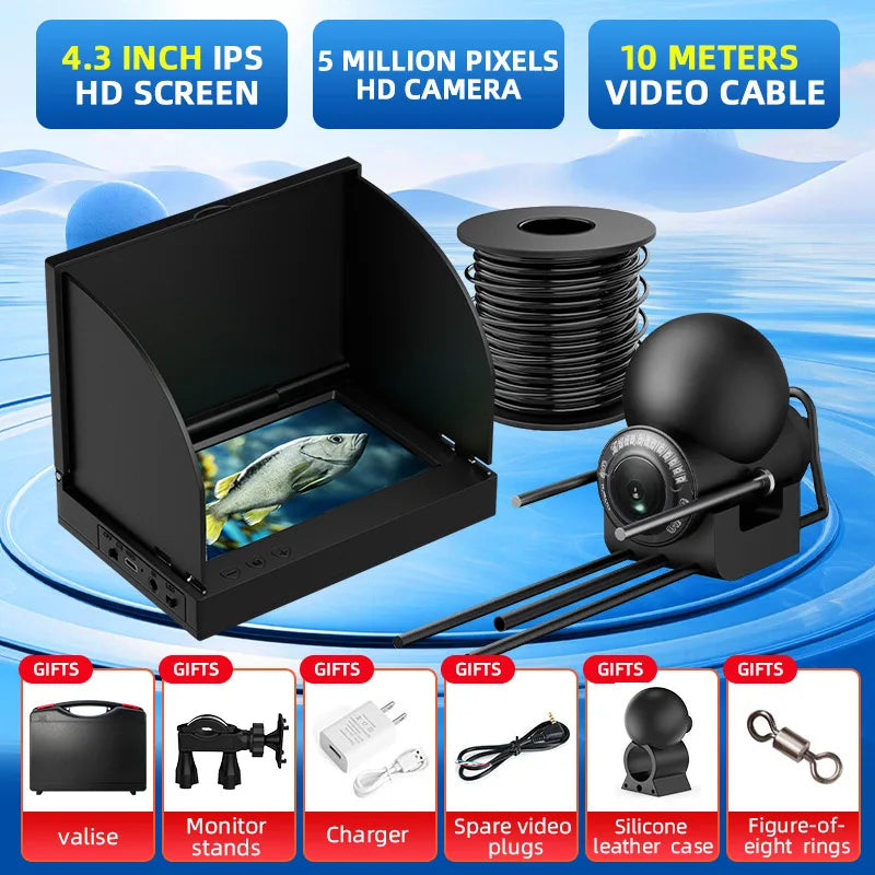 Camera Thăm Cá Chống Nước Hỗ Trợ Tiếng Anh Ngoài Trời - Daisan Mart